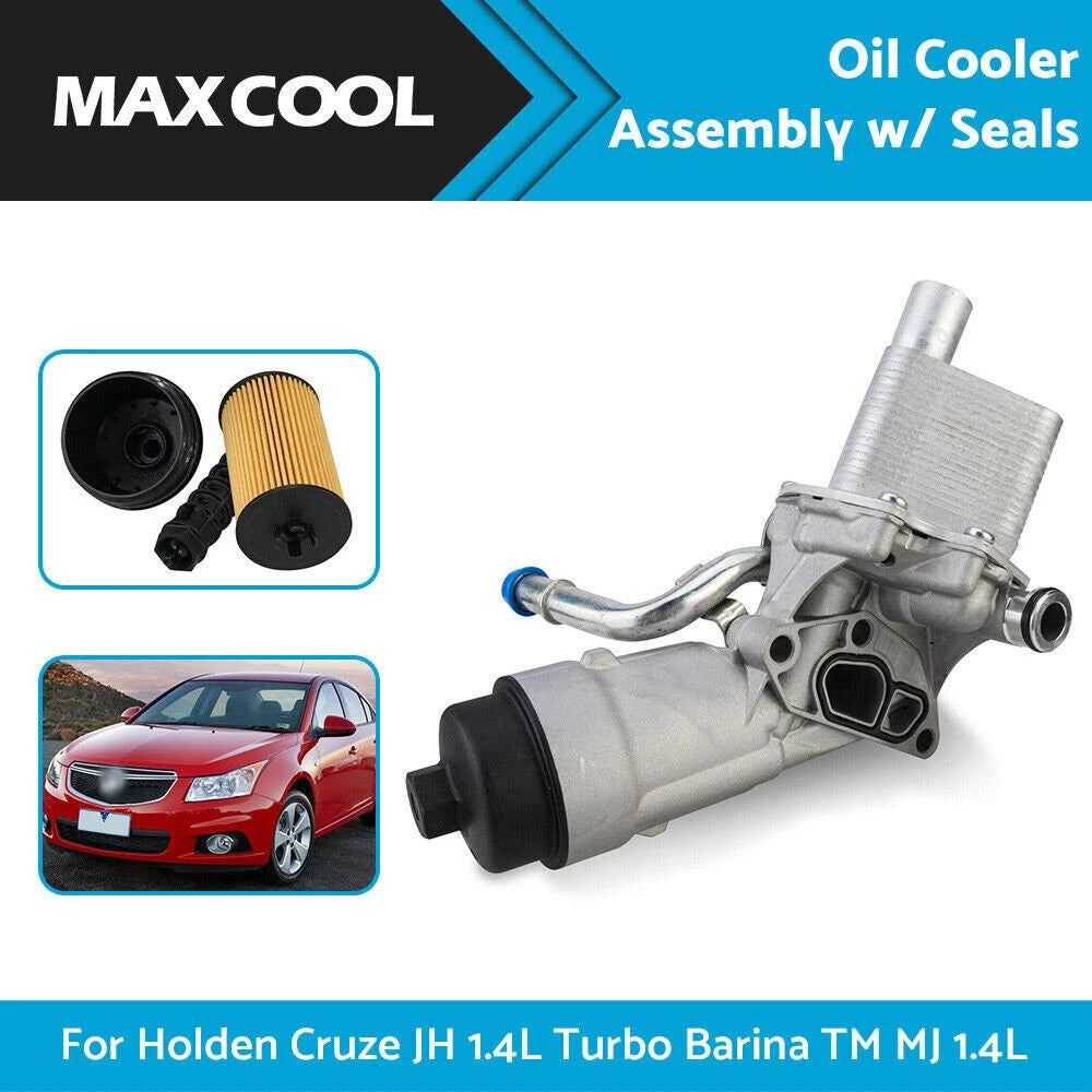 Oil Cooler Assembly with Seals for Buick Encore, Chevrolet Cruze, Sonic (2013–2020)
