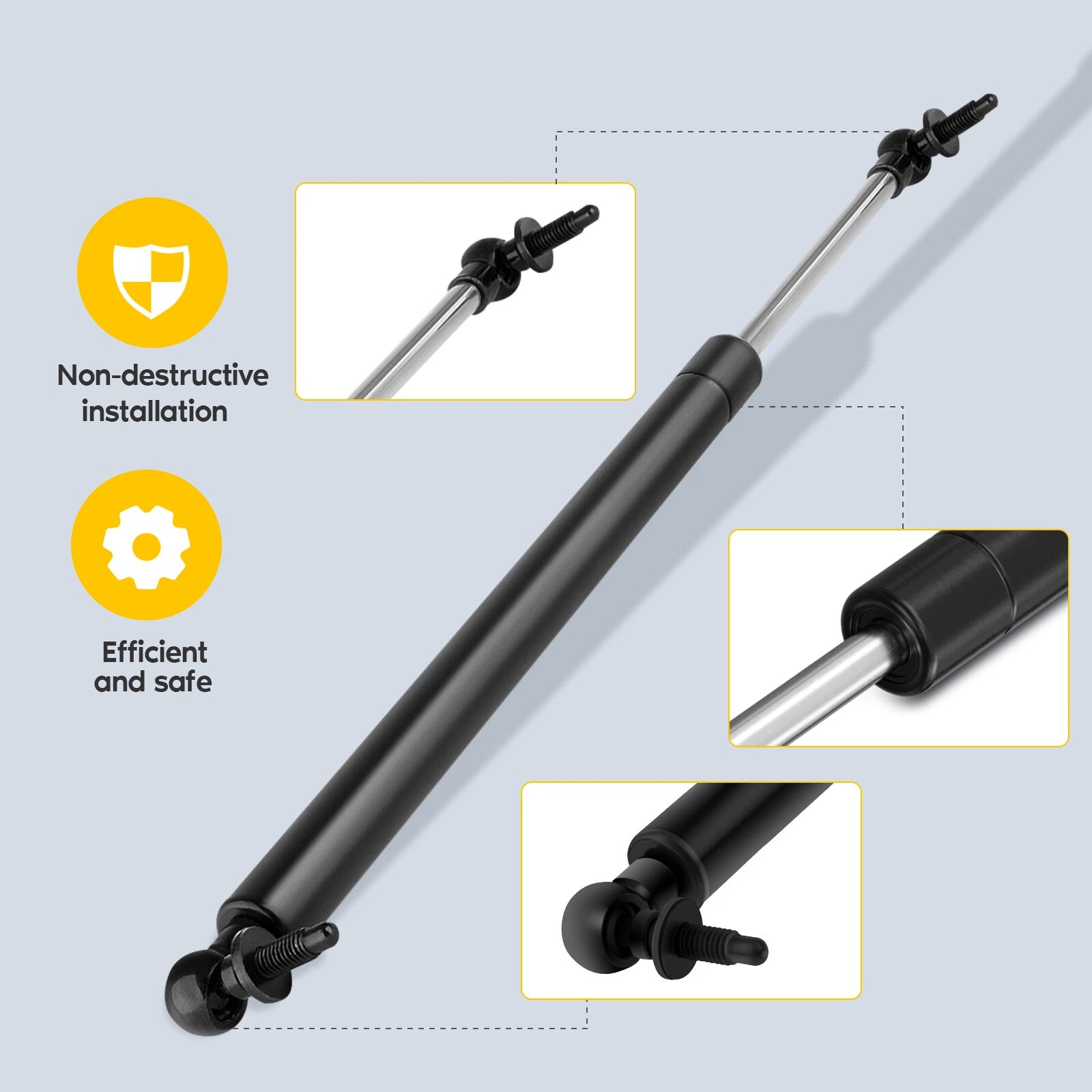 Set of 6 Gas Struts for Jeep Grand Cherokee (99–04)