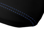 Leather Console Lid Armrest Cover for Toyota Corolla (2014–2019) Blue Stitch