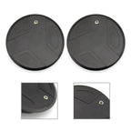 2X Black Frame Hole Caps for BMW R1200GS LC Adventure R1250GS (2013–2023)