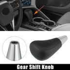 Gear Shift Knob for Toyota Lexus (2000–2023) Black Faux Leather