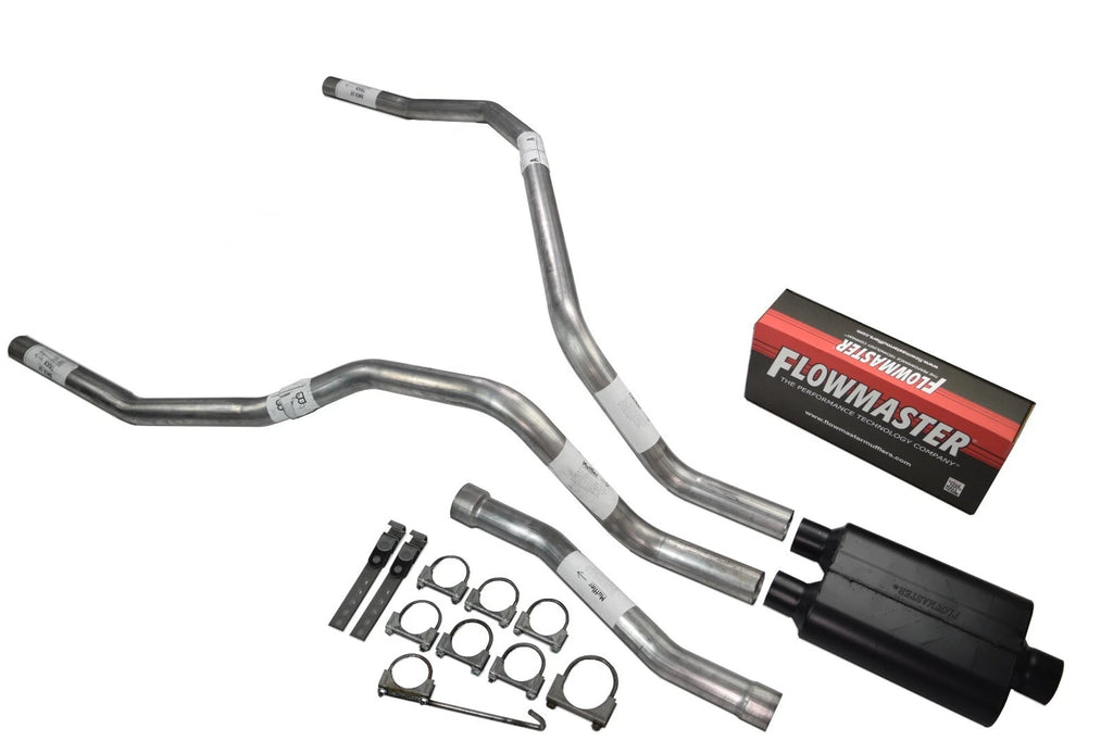 Dual Exhaust 2.5 Inch Flowmaster 40 Series for Titan (2004–2006)