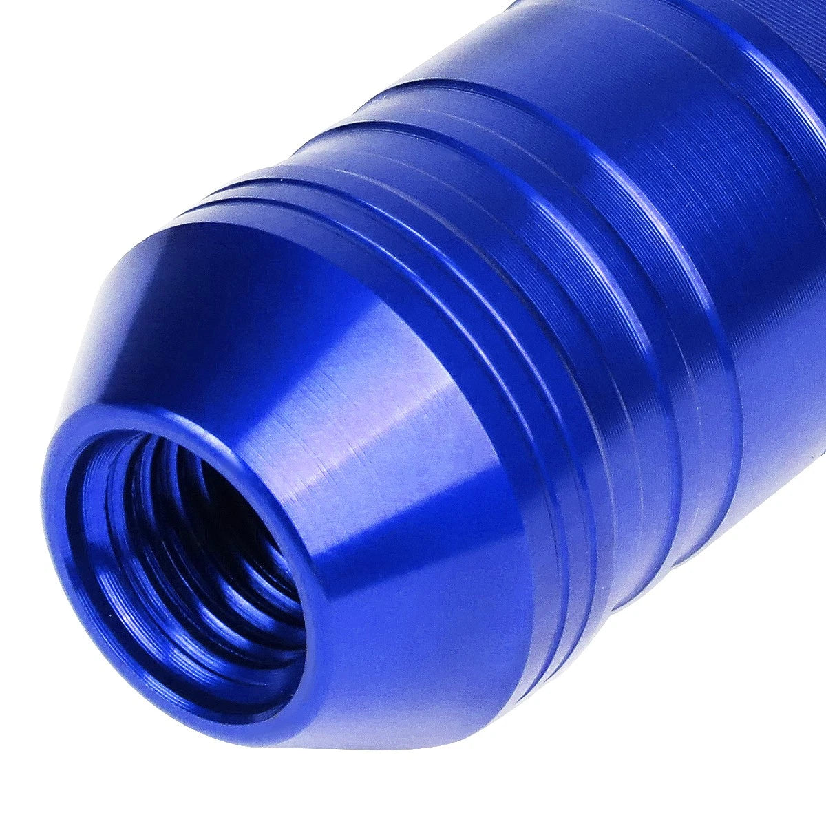 20Pcs J2 7075 Forged Aluminum M12x1.5 Open-End Lug Nut Set w/Adapter Blue