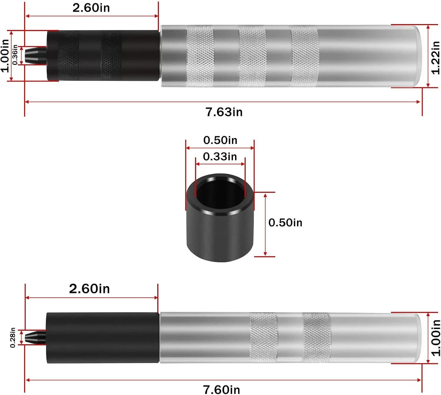 Valve Keeper Installer Remover Tool 4.5-7mm for Toyota 4 Cylinder