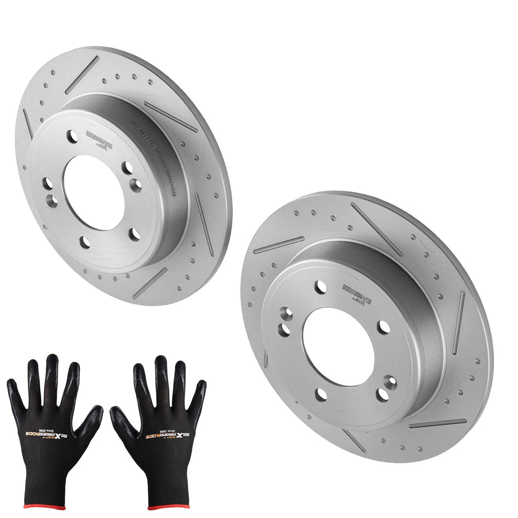 Rear Brake Rotors Kit for Kia Forte Koup (2014–2016) & Hyundai Venue (2020–2026) S31603