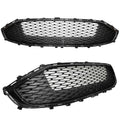 Front Bumper Grille for Ford Fusion (2019–2020) Glossy Black Mesh