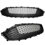 Front Bumper Grille for Ford Fusion (2019–2020) Glossy Black Mesh
