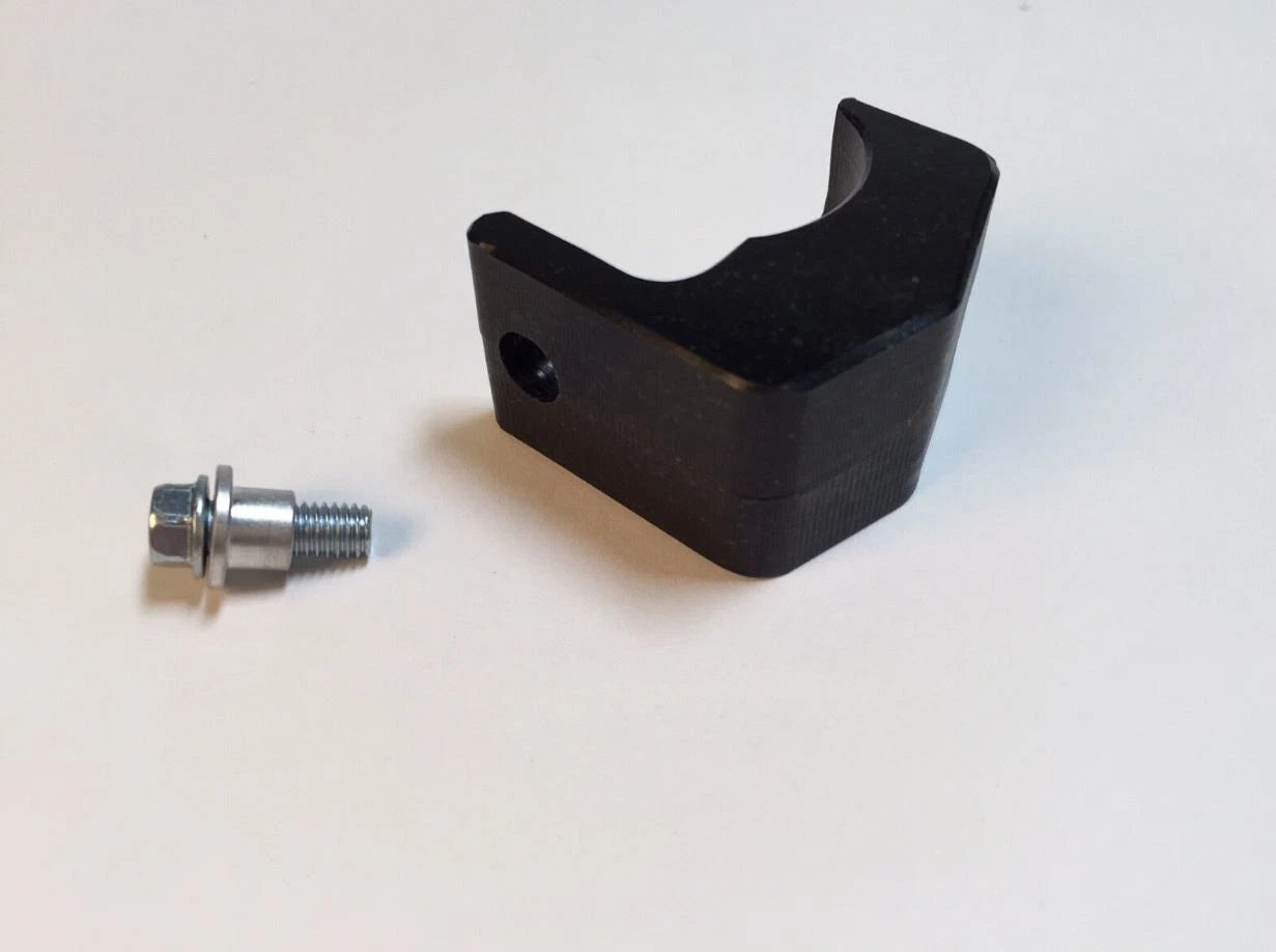 TM Designworks Front Lower Frame Chain Slider Guide for Honda TRX250R (1986–1989)
