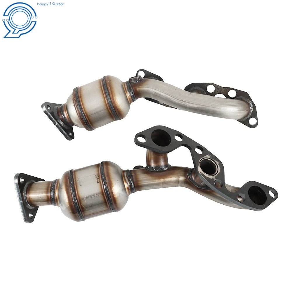 Set of 2 Catalytic Converters for Nissan Frontier (2002–2004)