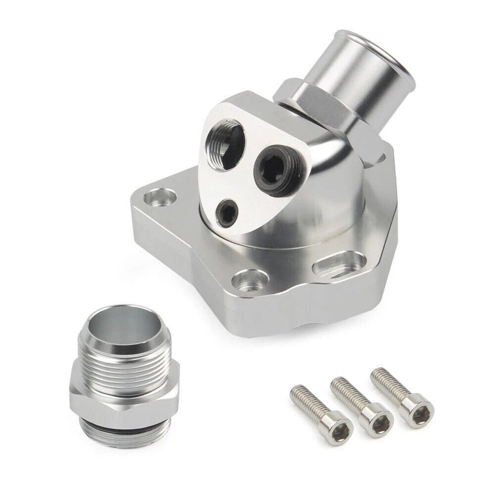 Aluminum Radiator Hose Swivel Neck Thermostat Housing for Honda K-Series (K20, K24)