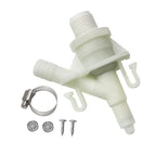Valve / Pedal Flush Toilet Water Valve for Dometic