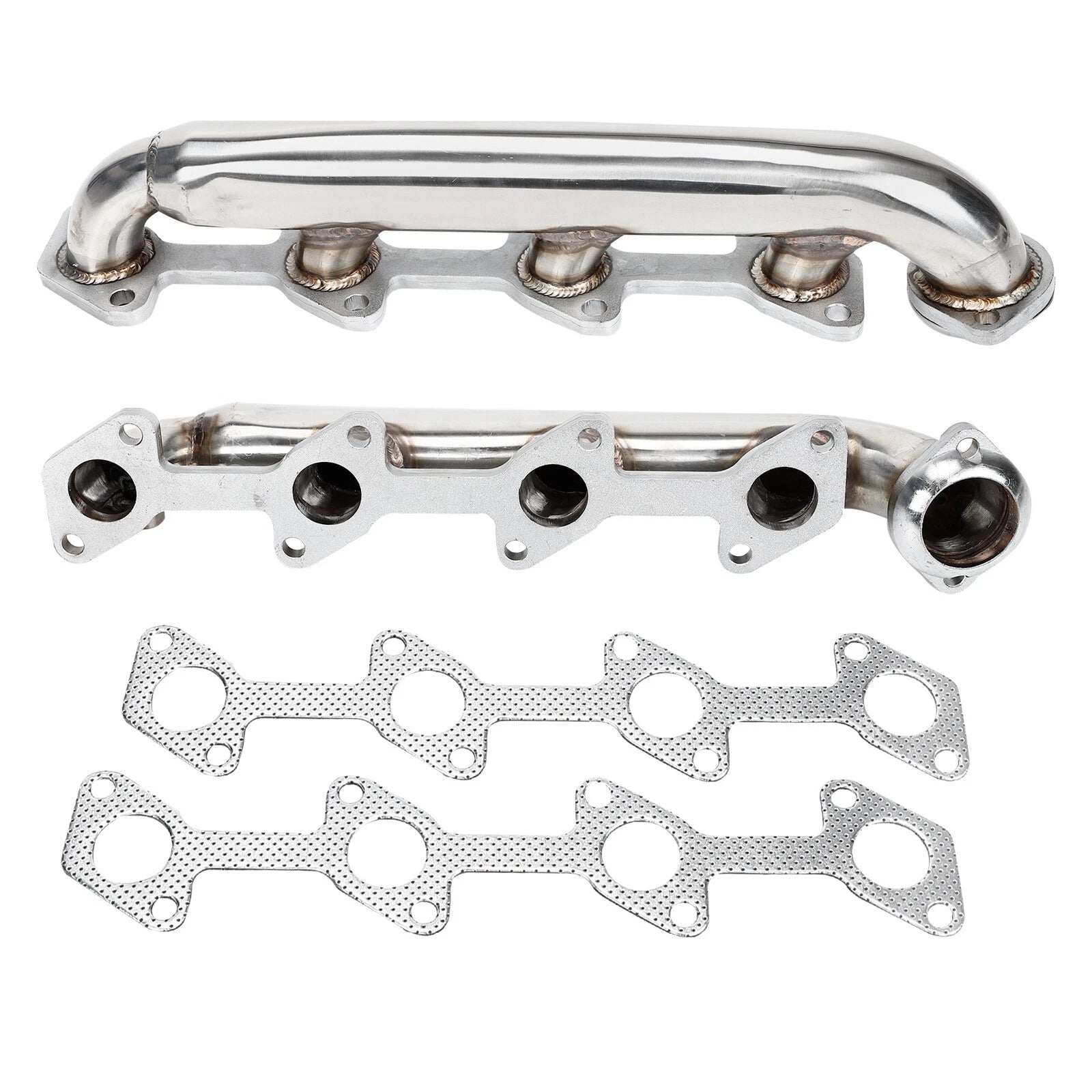 Stainless Steel Manifold Headers for Ford Powerstroke F250 F350 (2003–2007)