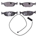 Hella Rear Low-Met Disc Brake Pad w/Sensor for BMW E30 E36 325i (1992–1993)