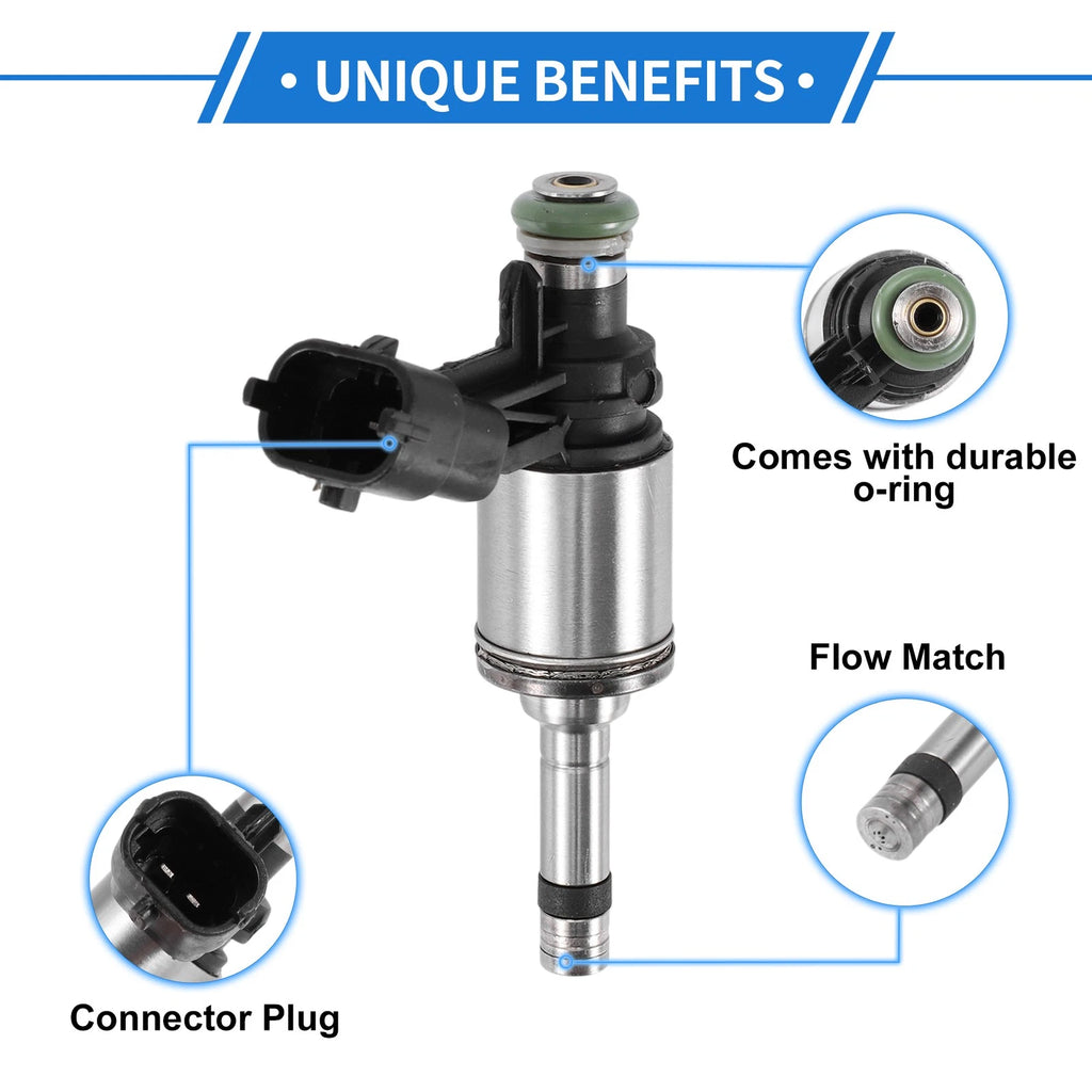 1 Pcs Fuel Injector No.EJ7Z9F593C/EJ7Z9F593A for Ford Mustang (2019–2023)