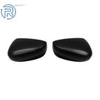 Set of 2 Plastic Gloss Black Side Mirror Covers for Honda Accord (2008-2012)