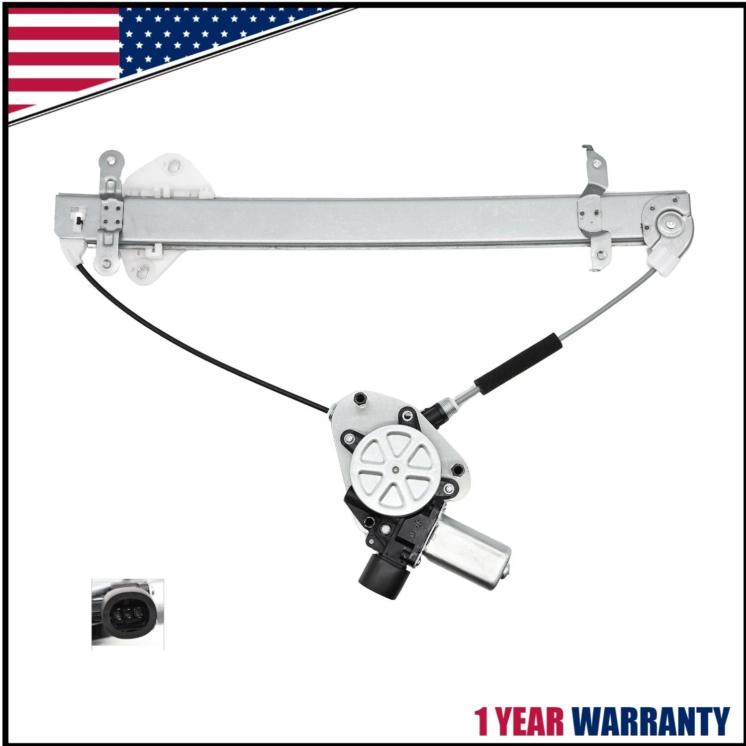 Window Regulator Front Left w/ Motor for Subaru Outback Legacy (2010–2014) 751-345