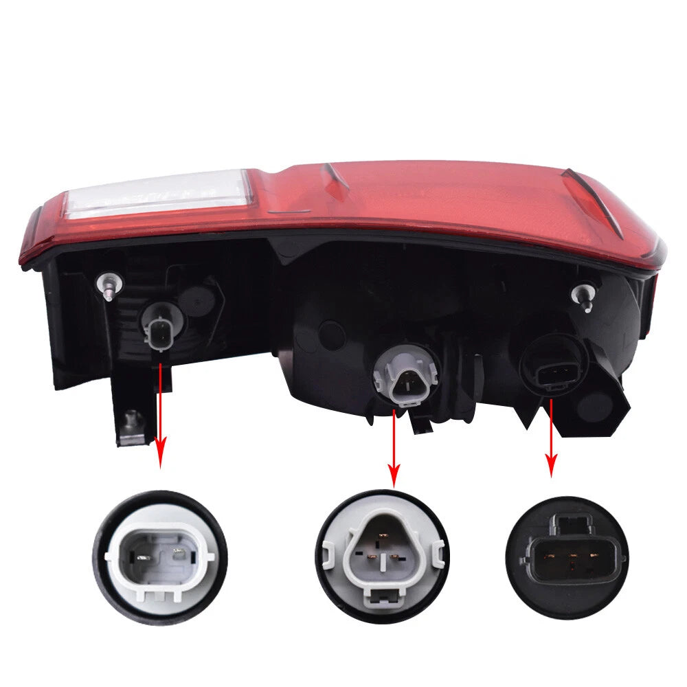 Right Side Halogen Tail Light Assembly for Toyota Tacoma (2016-2019)