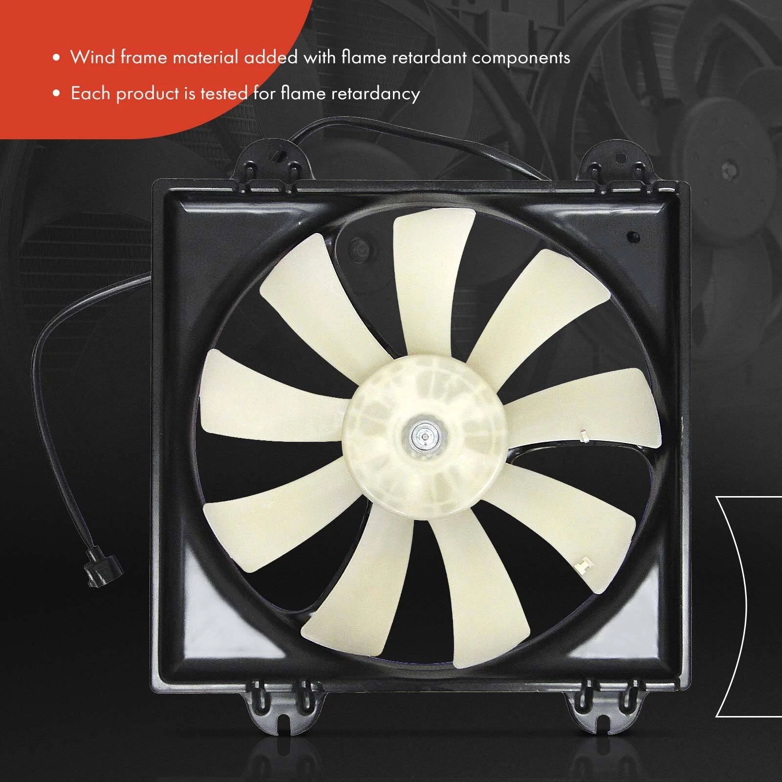 Cooling Fan Assembly with Shroud for Mitsubishi Eclipse (2007-2012)