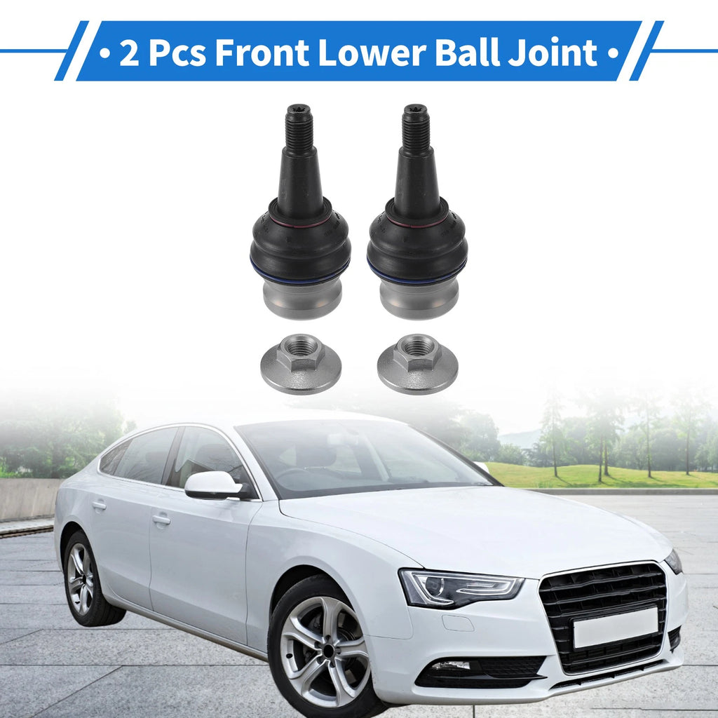 2X Front Lower Ball Joints for Audi A4 (2007–2015) No. 8W0407689A