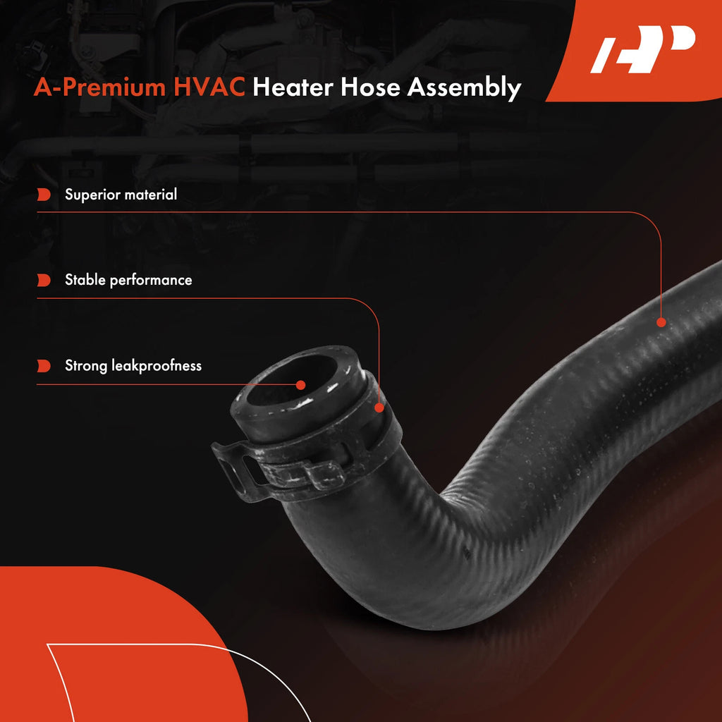 HVAC Heater Hose Assembly for BMW 528i 535i 550i M5 (2011–2016)