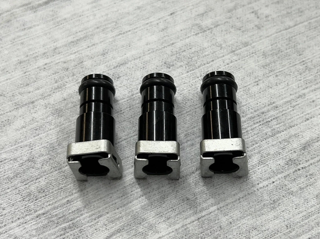 Fuel Injector 2200cc 210lb Adapter Hats w/ Filters for NGI-2 (14mm EV1)
