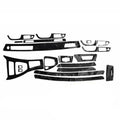 Wrap Trim /1 Set/ Car Interior Decal Stickers Gloss Black