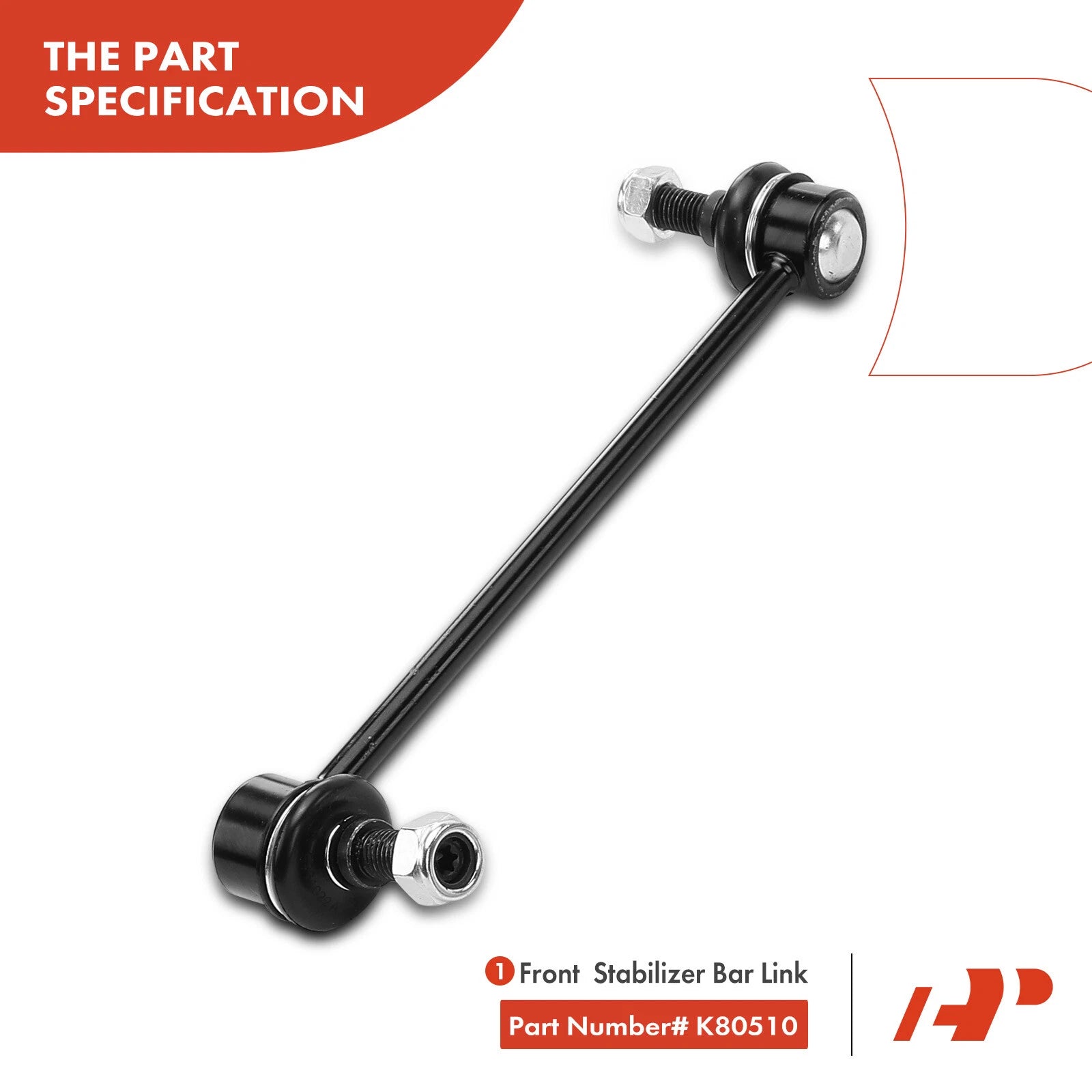 Set of 6 Sway Bar & Tie Rod Ends for Kia Sportage Hyundai Tucson