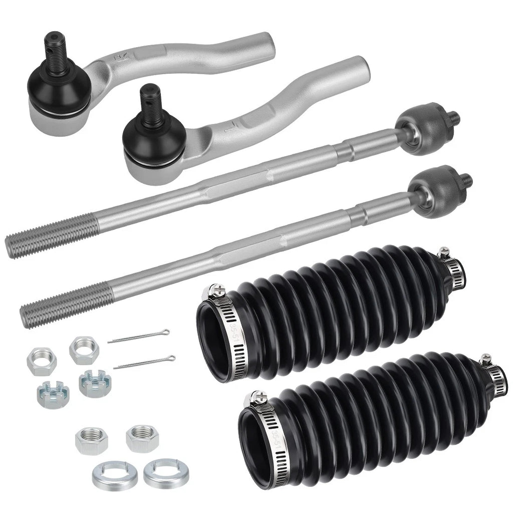 Set of 2 Tie Rod Ends w/Boot for Honda Pioneer 1000-5 (2016–2021)