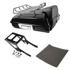 Black Razor Trunk Mount Rack for Harley Softail Deluxe FLDE FLHC (2018–2026)