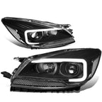 LED DRL Tube Bar Projector Headlights for Ford Escape (2013–2016)