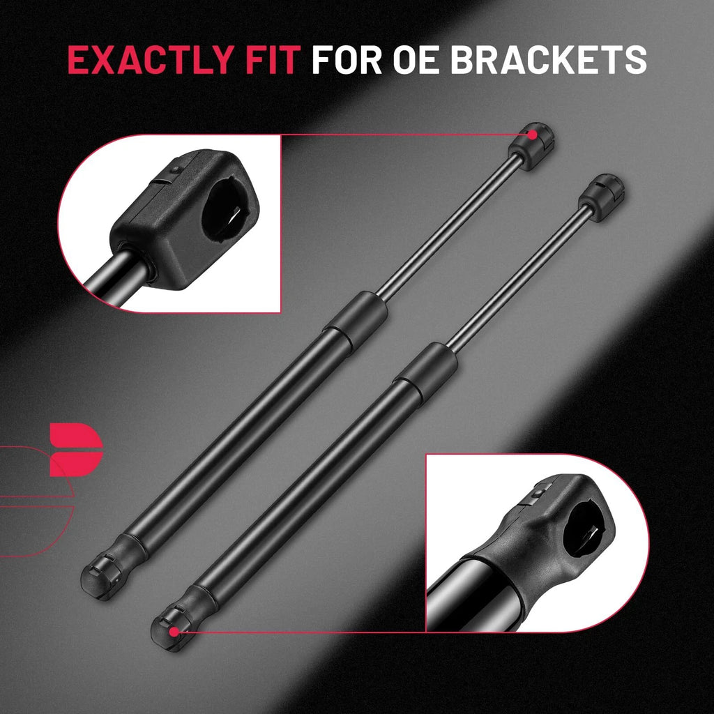 2X Gas Struts for Snugtop Truck Camper Shell (Year Range Not Specified)