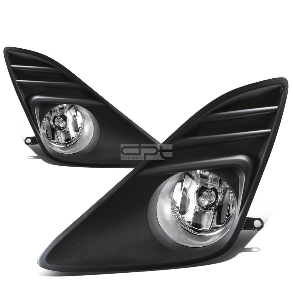 Set of 2 Clear OE Fog Lights with Bezel & Switch for Toyota Camry (2012–2014)