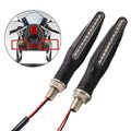 2 x Amber Turn Signal Lights for Motorbike