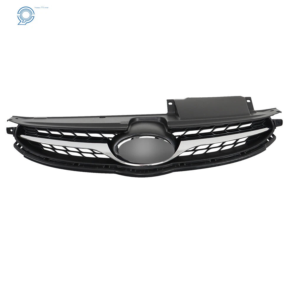 Front Upper Bumper Grille with Chrome Trim for Hyundai Elantra (2011–2013)
