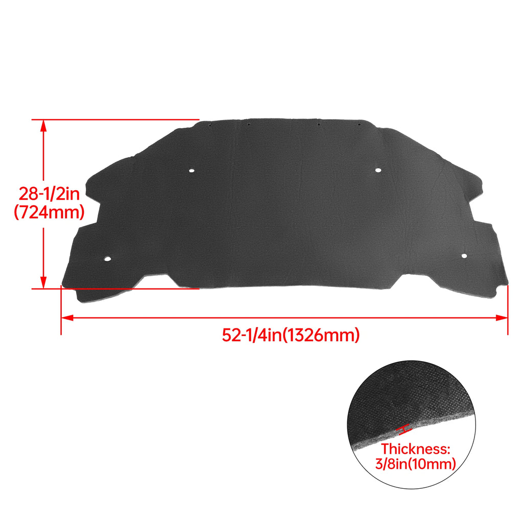 Hood Insulation Pad with Clips for Pontiac G6 (2005-2010)