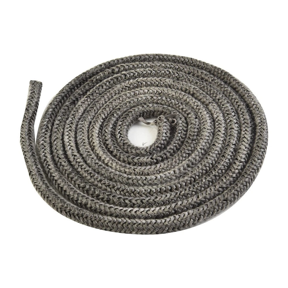 Fire Rope Seal for Wood Burning Stove (6/8mm, 2m Length)