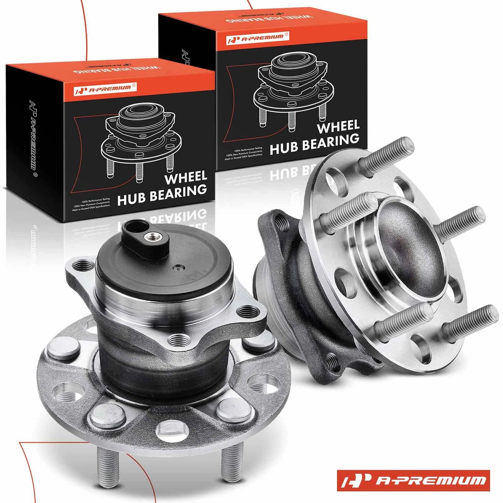 2X Rear Wheel Hub & Bearing Assembly for Mitsubishi Outlander (2011–2012)