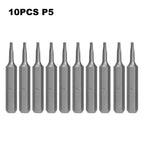 10 Piece Hex Shank Screwdriver Bit Kit for