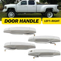 Set of 4 Exterior Door Handles for Chevy Tahoe GMC Yukon Cadillac Escalade (2007–2013)