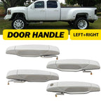 Set of 4 Exterior Door Handles for Chevy Tahoe GMC Yukon Cadillac Escalade (2007–2013)