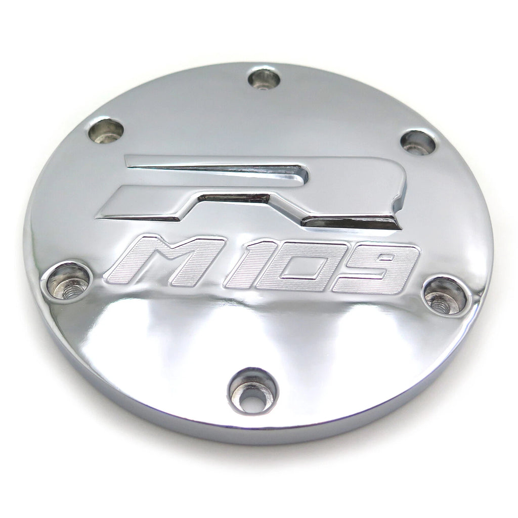 Motorcycle Derby Covers for Suzuki Boulevard M109R (2006–2013) Chrome Billet