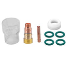 8Pcs Gas Lens Kit #12 Torch Cup O Rings for WP-17/18/26