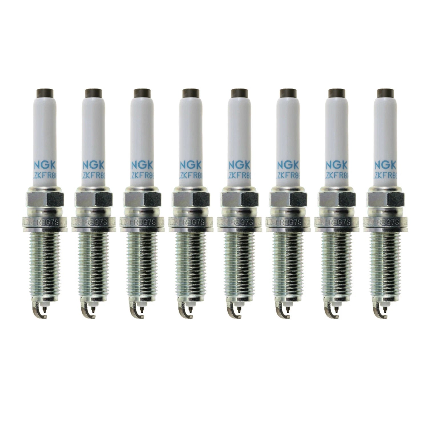 Set of 8 NGK Laser Iridium Spark Plugs for C190 W205 W463 X253 W167 (2014–2023)