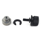 Rear Fender Bolt Screw Nut Cover for Harley Sportster Black