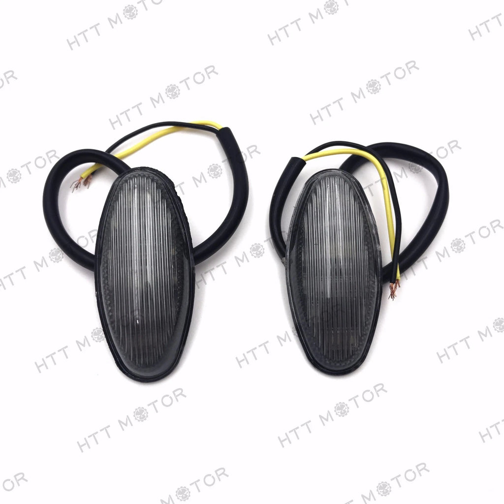 Smoke Turn Signal Mirror Block Plate for Honda CBR600RR (2003–2005) & CBR929RR (2000–2001)