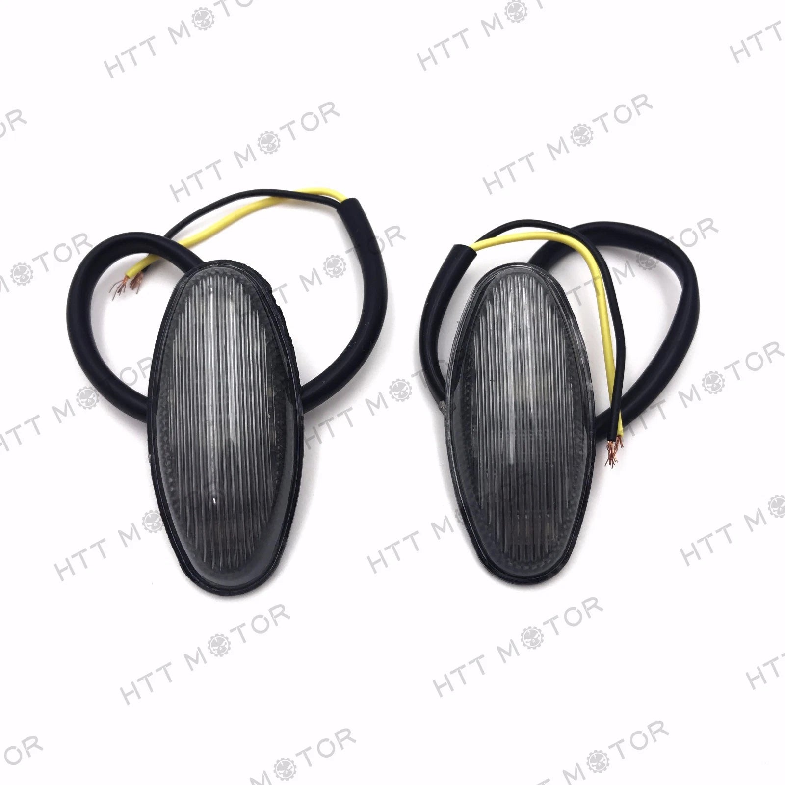 Smoke Turn Signal Mirror Block Plate for Honda CBR600RR (2003–2005) & CBR929RR (2000–2001)