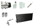 AC Compressor Kit Replacement With Condenser for Toyota Corolla (2005–2014)