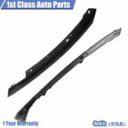 Set of 2 Gloss Black Grille Trim for Honda Civic (2016–2018)