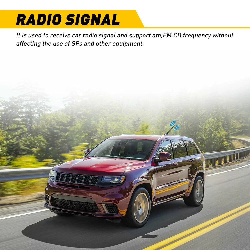 8" Black Antenna for Buick Enclave (2008â2017)