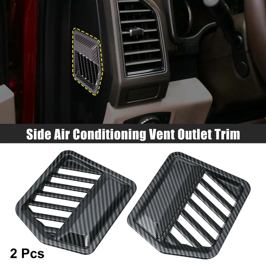 2 Pcs ABS Side Air Conditioning Vent Outlet Trim for Ford F-150 (2015–2019)